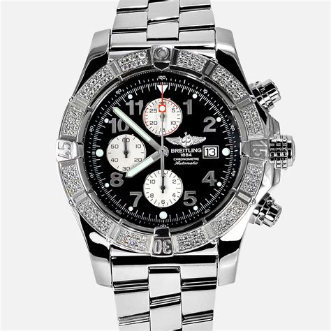 breitling super avenger diamond watch replica|breitling super avenger price list.